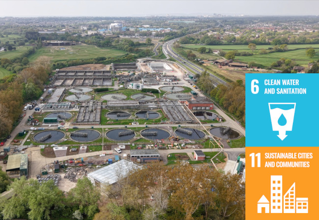 Wessex Water’s Holdenhurst Water Recycling Centre